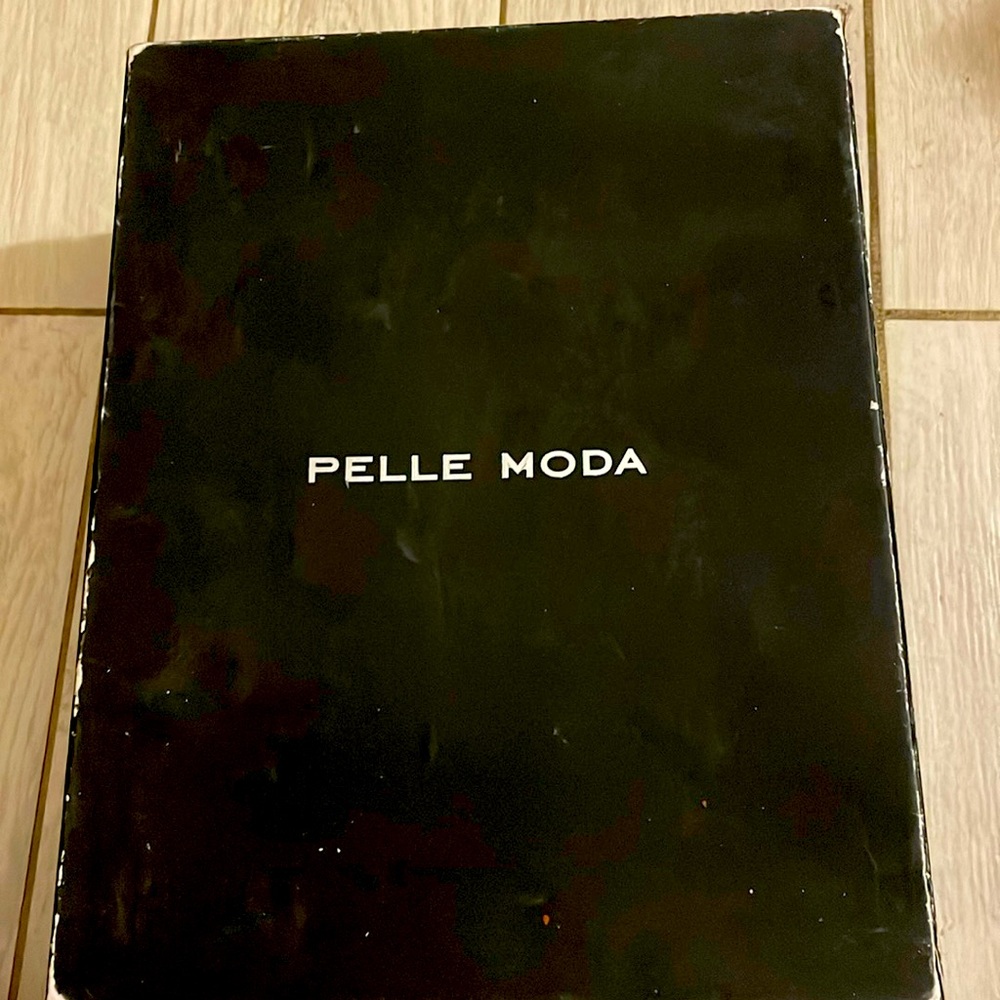 Silver, and black wedges.